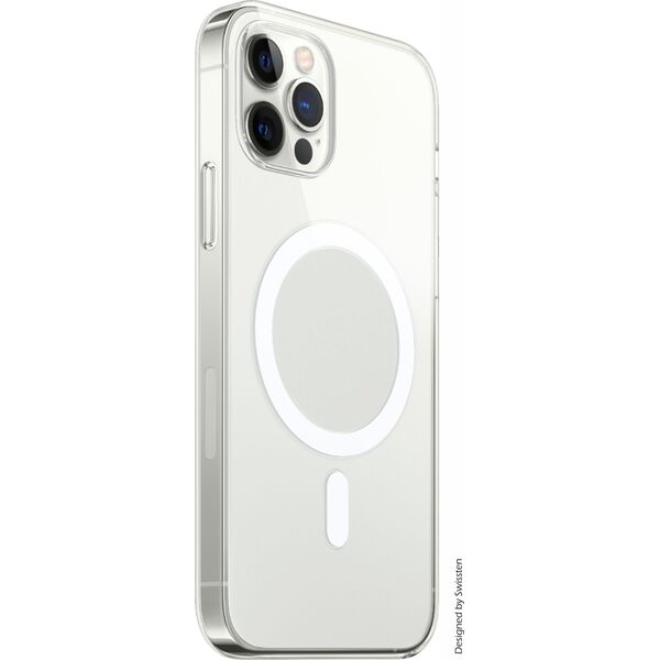 Swissten Clear Jelly Magstick For Iphone 16 Pro Max Transparent
