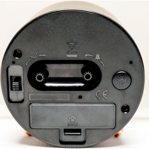 Ξυπνητήρι Technoline TechnoLine Modell F, μαύρο