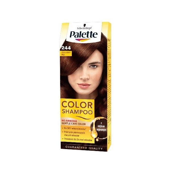 Palette Color Shampoo Szampon koloryzujący nr 244 Czekoladowy Brąz 1op. - 68160559