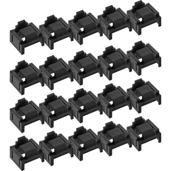 InLine InLine® RJ45 port blocker, 20 blocker refill pack, black