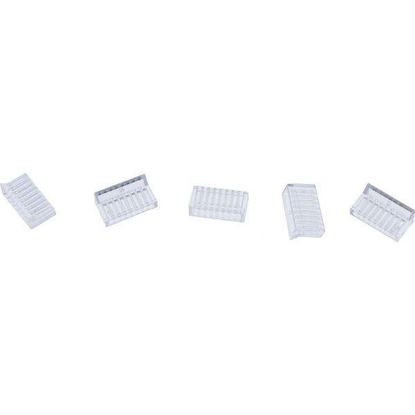 InLine InLine® crimp plugs Cat.6A RJ45 shielded, with bend protection and insertion guide, black, 10pcs. pack
