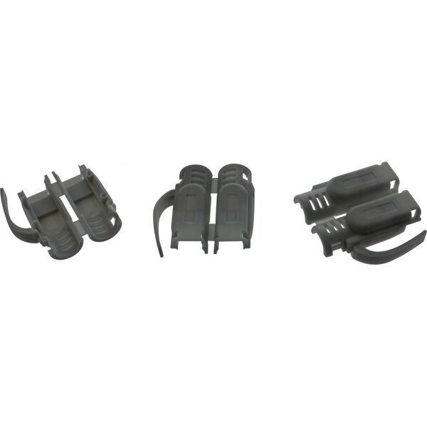 InLine InLine® crimp plugs Cat.6A RJ45 shielded, with bend protection and insertion guide, black, 100pcs. pack