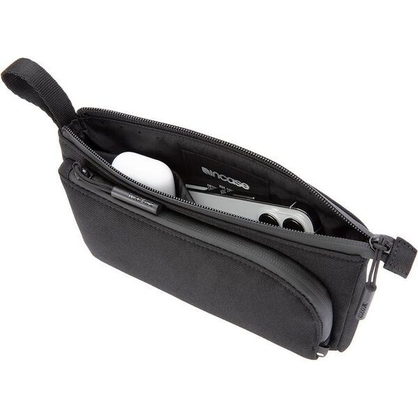Incase Facet Accessory Organizer in recycled twill - Black