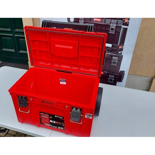Qbrick QBRICK PRIME tool box with wheels RED