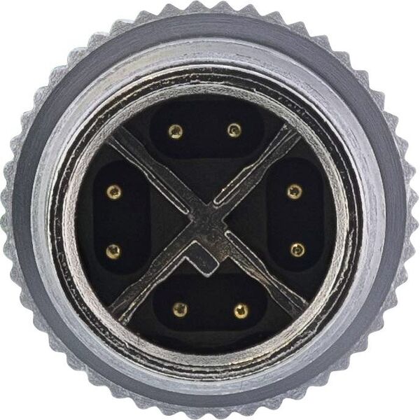 InLine InLine® Industrial network cable, M12 4-pin D-coded male/male, PUR 7.5m