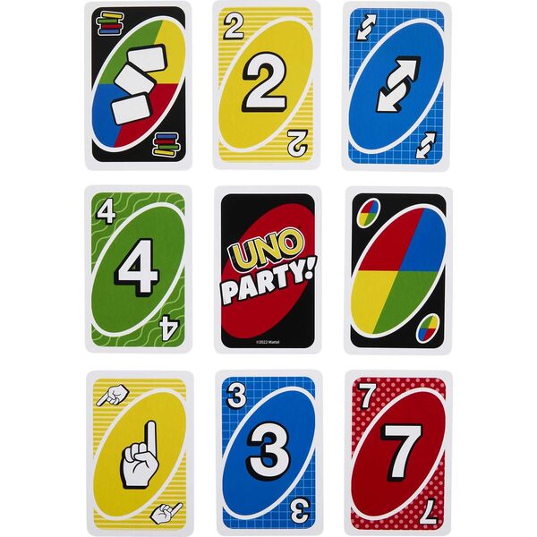 Mattel Kortos UNO Party, EN