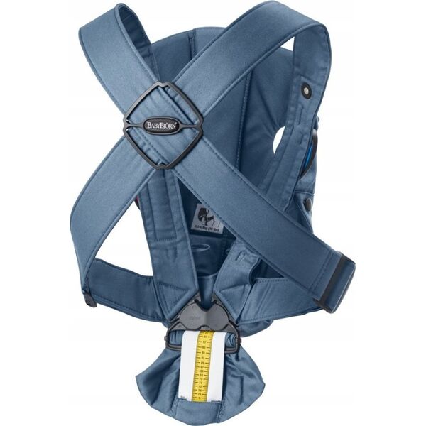 BabyBjorn BABYBJORN Carrier Mini, Vintage Indigo, Cotton 021174