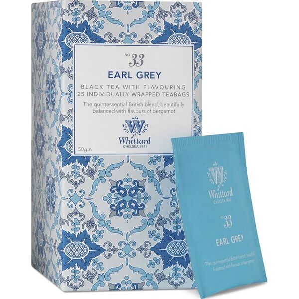 Tea Whittard of Chelsea "Earl Grey", 25 pcs.