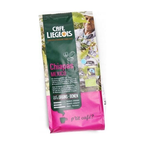 Coffee beans Charles Liegeois Chiapas, 250 g