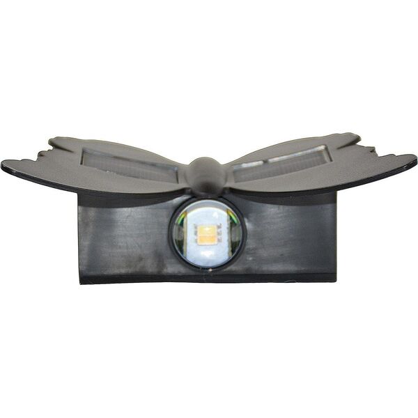 LAMPA SOLARNA ŚCIENNA MOTYL 2LED