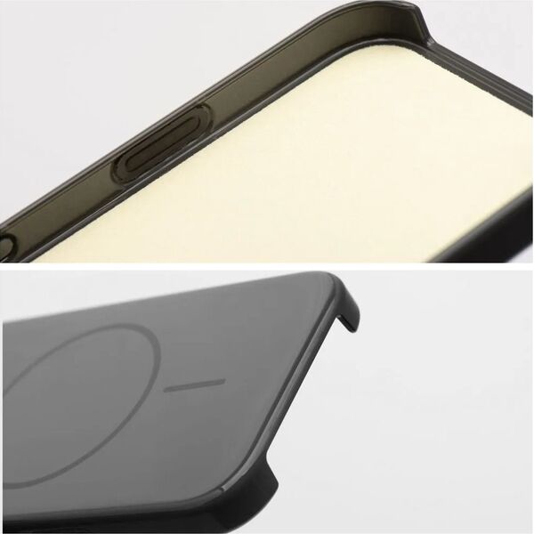 Premium Glossy Mag Cover kompatybilny z MagSafe i Camera Control button pasuje do IPHONE 16 PRO MAX czarny
