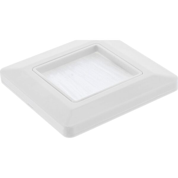 InLine InLine® Wall frame with brush pass, for TV, white RAL9010