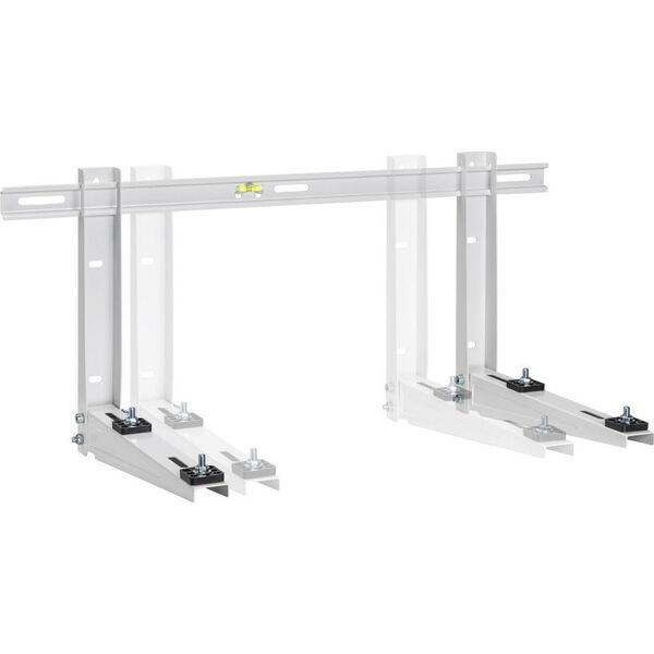 InLine InLine® Bracket for split air conditioner outdoor unit or heat pump, wall bracket, white