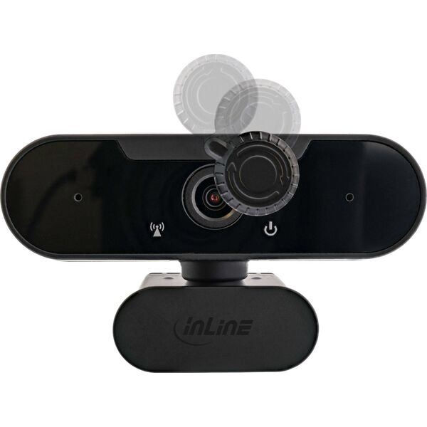 Kamera internetowa InLine InLine® Webcam FullHD 1920x1080/30Hz with autofocus, USB Type-C connection cable