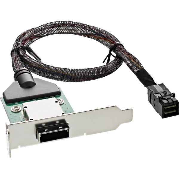 InLine InLine® SAS HD Low Profile Adapter Bracket ext. SFF-8088 to int. SFF-8643 0.5m