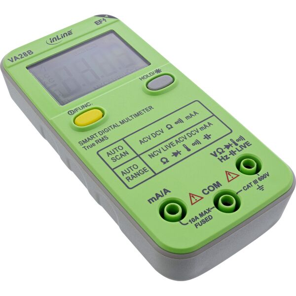 Kalkulator InLine InLine® Multimeter with Auto-Range and Autoscan, pocket size
