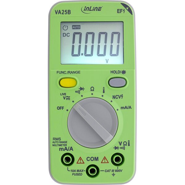 Kalkulator InLine InLine® Multimeter with Auto-Range, pocket size