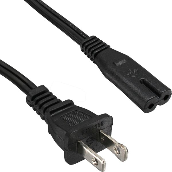 Kabel zasilający InLine InLine® Power Cable mains Plug USA to Euro 8 socket, 3.0m