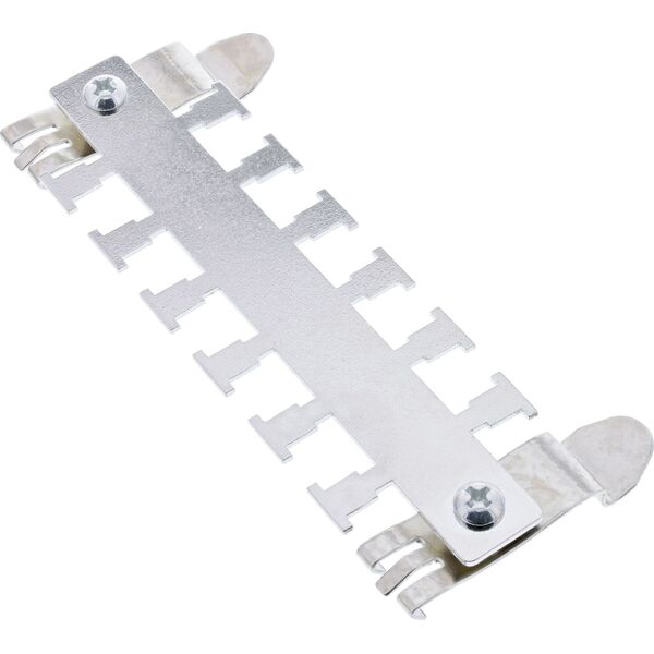 Organizer InLine InLine® Cable guide rail for mounting on top-hat rail (TS35) metal