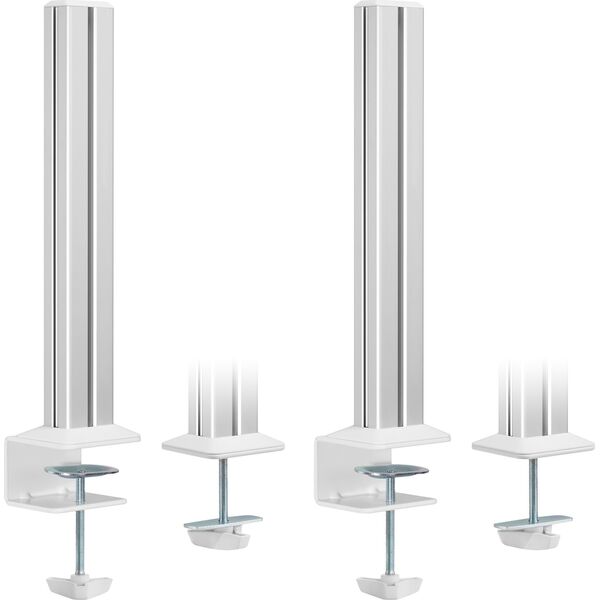 InLine InLine® Slatwall mounting columns aluminium, for table mounting Panel, set of 2
