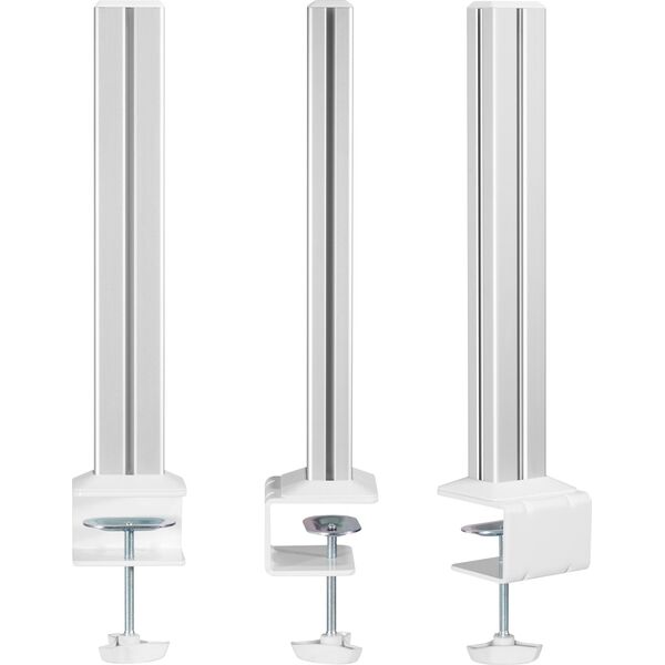 InLine InLine® Slatwall mounting columns aluminium, for table mounting Panel, set of 2
