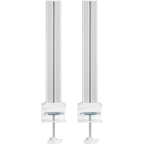 InLine InLine® Slatwall mounting columns aluminium, for table mounting Panel, set of 2