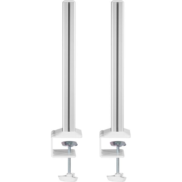 InLine InLine® Slatwall mounting columns aluminium, for table mounting Panel, set of 2