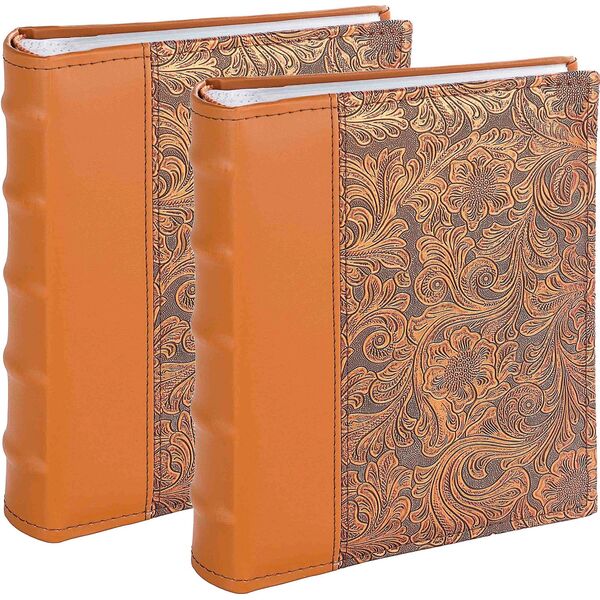 Victoria Collection Album B 10x15/200M Flower-4, gold 2pcs