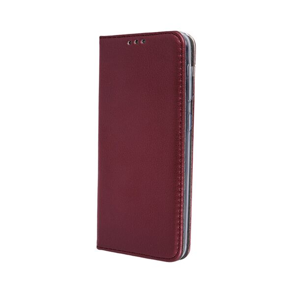 Smart Magnetic case for Honor Magic 7 Lite burgundy 5906961945174