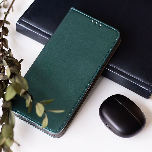 Smart Magnetic case for Honor Magic 7 Lite dark green 5906961945297
