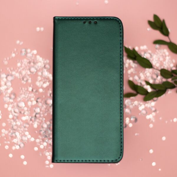 Smart Magnetic case for Honor Magic 7 Lite dark green 5906961945297