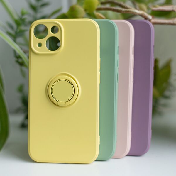 Finger Grip case for Xiaomi Redmi Note 14 5G (Global) light green 5906961966834
