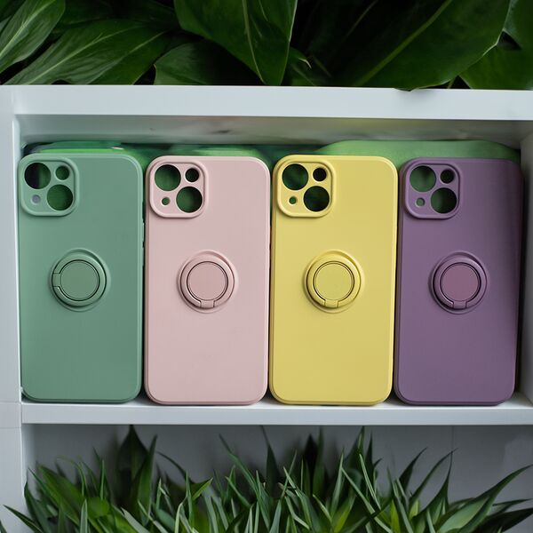 Finger Grip case for Xiaomi Redmi Note 14 Pro 5G (Global) light green 5906961966841