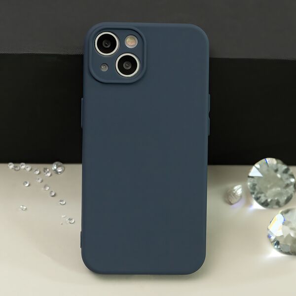 Silicon case for Honor Magic 7 Lite dark blue 5906961944443
