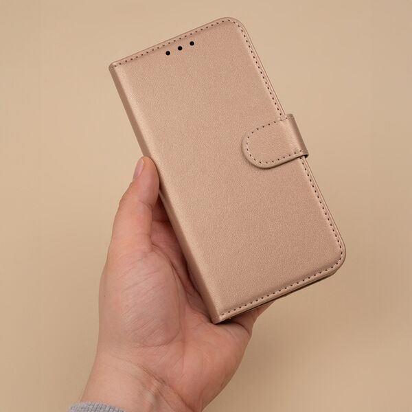 Smart Classic case for Motorola Moto E15 / G05 gold 5906961967596