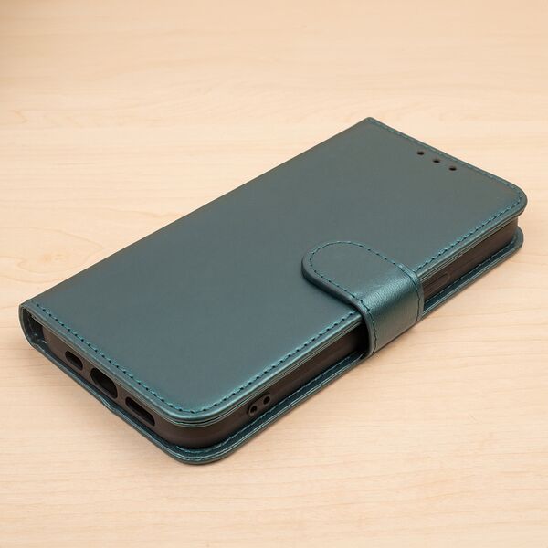Smart Classic case for Motorola Moto E15 / G05 dark green 5906961967633
