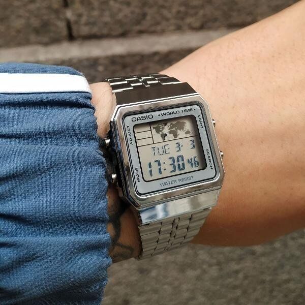 Zegarek Casio ZEGAREK MĘSKI CASIO VINTAGE A500WA-7 (zd158b)