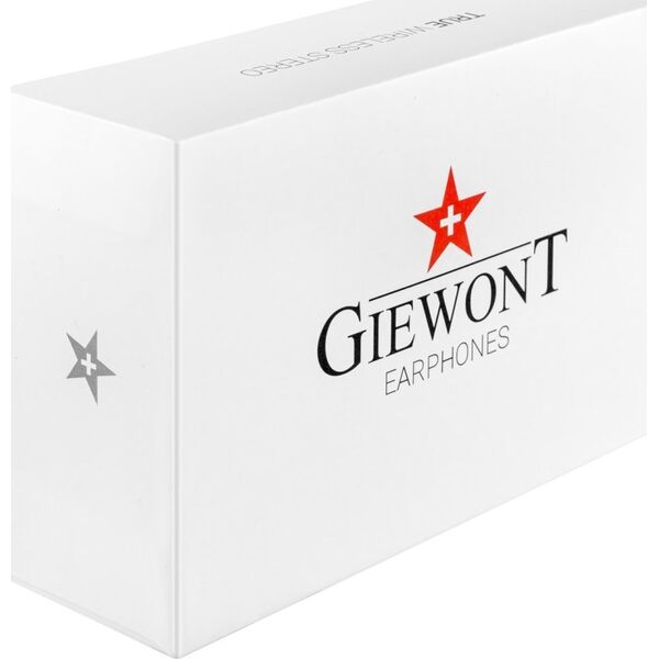 Słuchawki Giewont Słuchawki bezprzewodowe Giewont RealSound PRO ANC ENC GWS800-2 Białe
