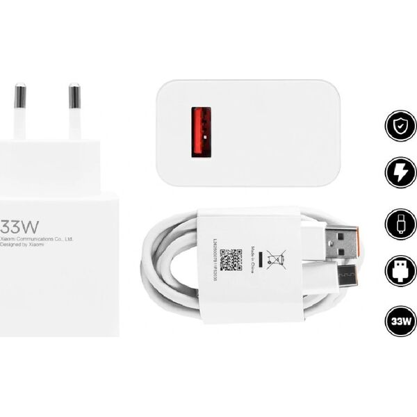 Ładowarka Xiaomi 33W Charger combo | Bezpieczne zakupy! Szybka wysyłka! oryginalne, zaplombowane pudełko!