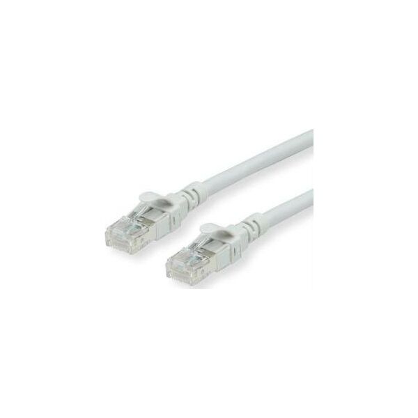 Roline ROLINE - Patch- Cable - RJ- 45 (M) to RJ- 45 (M) - 20 m - UTP - CAT 6a - halogen free, shaped, stranded - gray (21.15.2709)