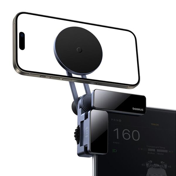 OS-Baseus MaxView Magnetic Car Mount for In-Vehicle Infotainment Screen Space Grey 6932172682460