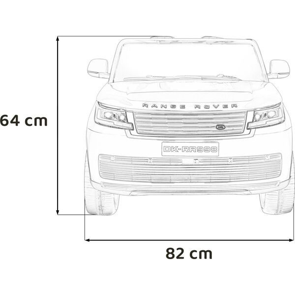 Triton Auto na akumulator Range Rover SUV Lift Czerwony