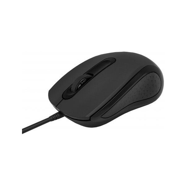 OMEGA MOUSE MYSZ 3D OFFICE 1200DPI 1,5M USB-C BLACK [46069]