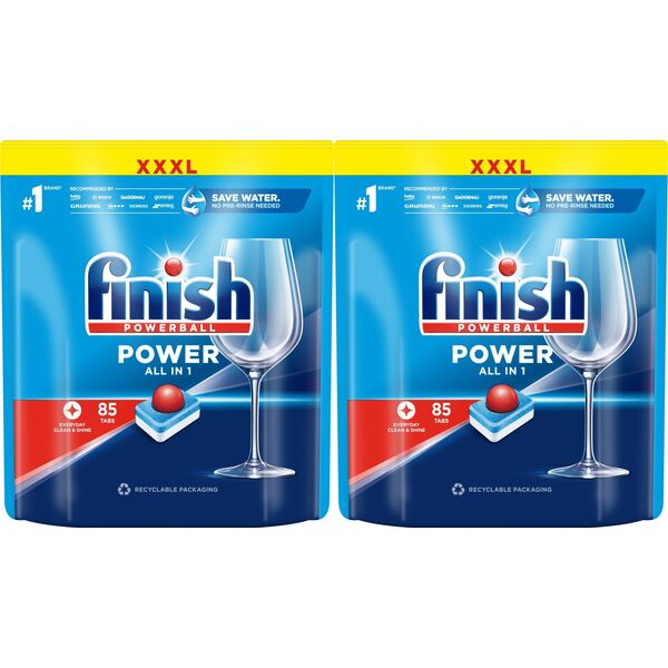 Finish Tabletki do zmywarki Power All in 1 170 szt.