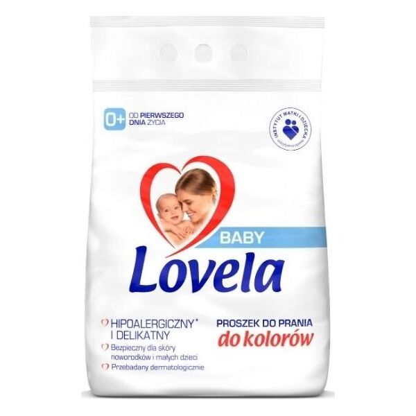 Lovela 2x Baby Proszek do prania dla dzieci Kolor 2,7 kg