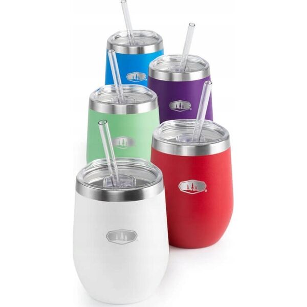 GSI Outdoors GLACIER STAINLESS TUMBLER 355ml, white