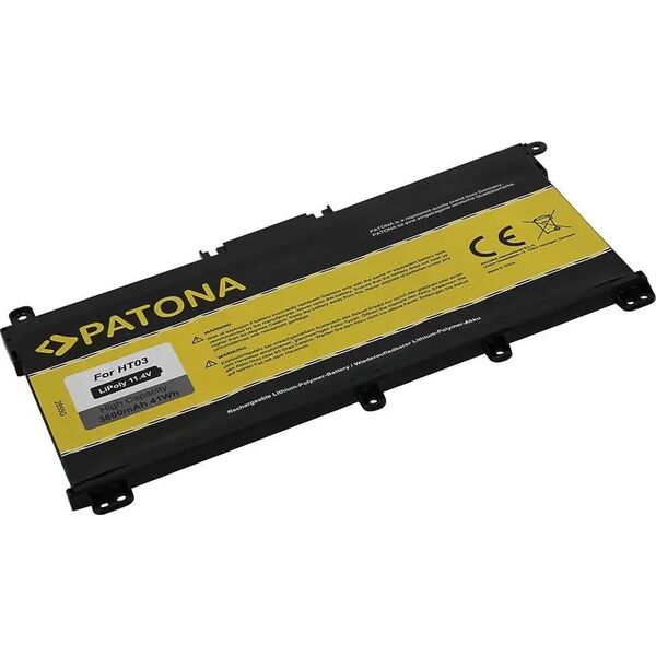 PATONA - Bateria HP Pavilion 14/15 3600mAh Li-Pol 11,4V HT03XL
