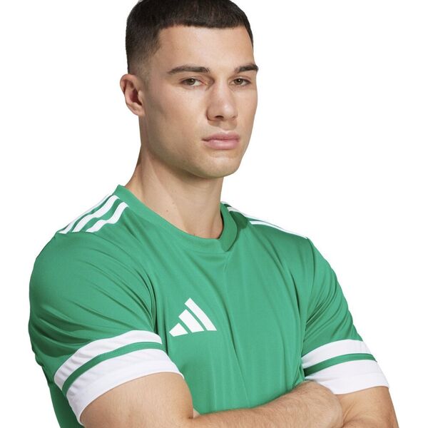 Koszulka męska adidas Squadra 25 zielono-biała JN7485 L