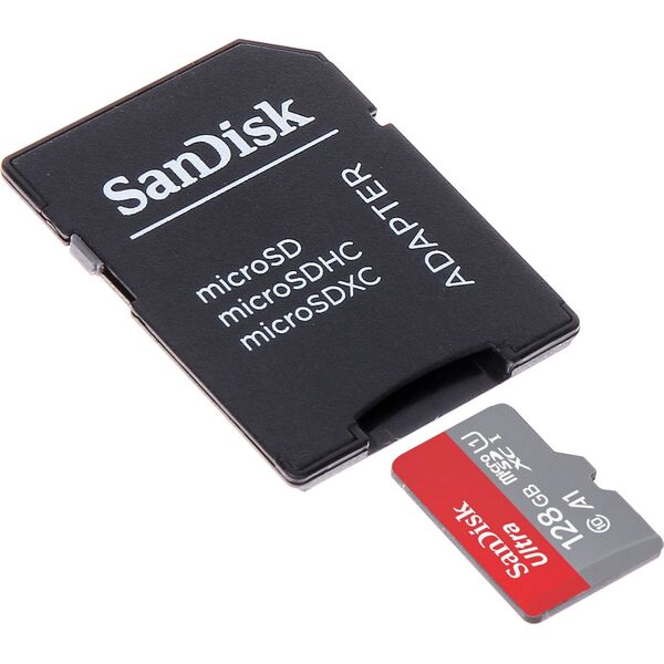 Karta SanDisk Ultra MicroSDXC 128 GB Class 10 UHS-I/U1 A1  (SD-MICRO-10/128-SAND)