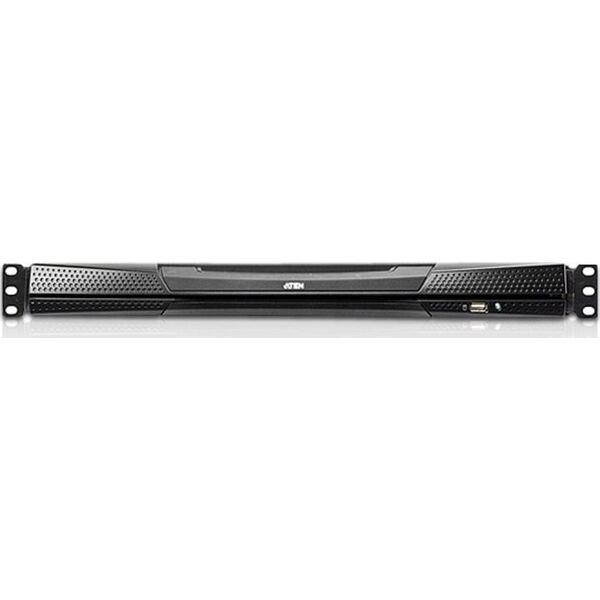 Przełącznik Aten ALTUSEN KVM 8-port Hight Density Dual Rail LCD17'' + Keyboard + Tuchpad, 19'' 1U - KL1508AIM-AXA-AG